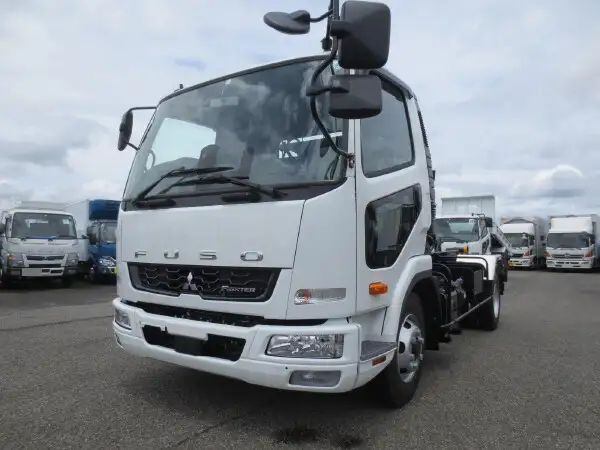 三菱 ファイター 中型/増トン アームロール ツインホイスト 2KG-FK72F の中古トラック【車両No.152232】