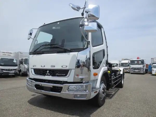 三菱 ファイター 中型/増トン アームロール ツインホイスト 2KG-FK72FZ の中古トラック【車両No.152228】