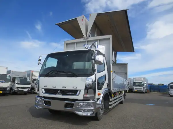 三菱 ファイター 中型/増トン ウイング パワーゲート 2KG-FK72FY の中古トラック【車両No.152257】