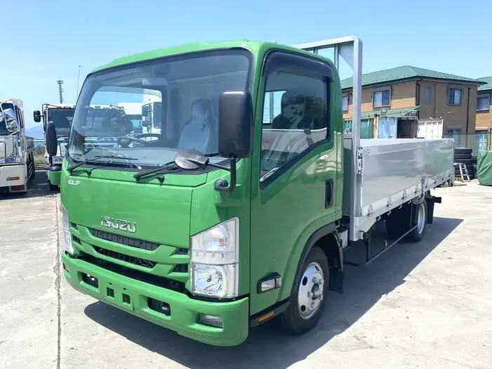 いすゞ エルフ 小型 平ボディ アルミブロック TRG-NPR85AR の中古トラック【車両No.145032】