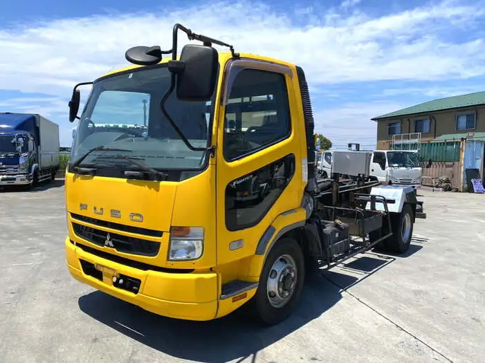 三菱 ファイター 中型/増トン アームロール ツインホイスト PDG-FK71R の中古トラック【車両No.149589】