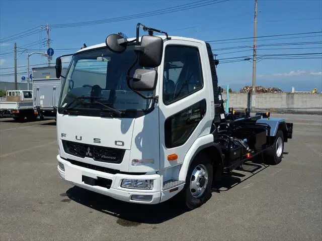 三菱 ファイター 中型/増トン アームロール ツインホイスト 2KG-FK72F の中古トラック【車両No.152374】