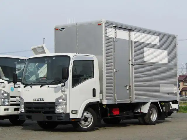 いすゞ エルフ 小型 アルミバン パワーゲート サイドドア の中古トラック【車両No.152386】