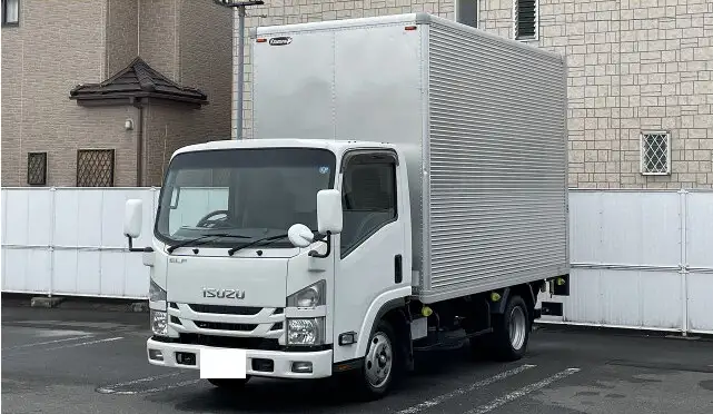 いすゞ エルフ 小型 アルミバン パワーゲート TRG-NLR85AN の中古トラック【車両No.152376】