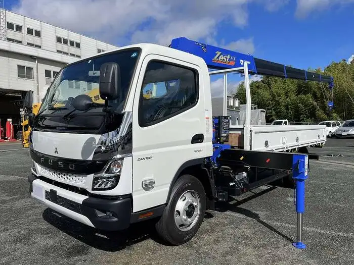三菱 キャンター 小型 クレーン付 5段 ラジコン の中古トラック【車両No.152308】