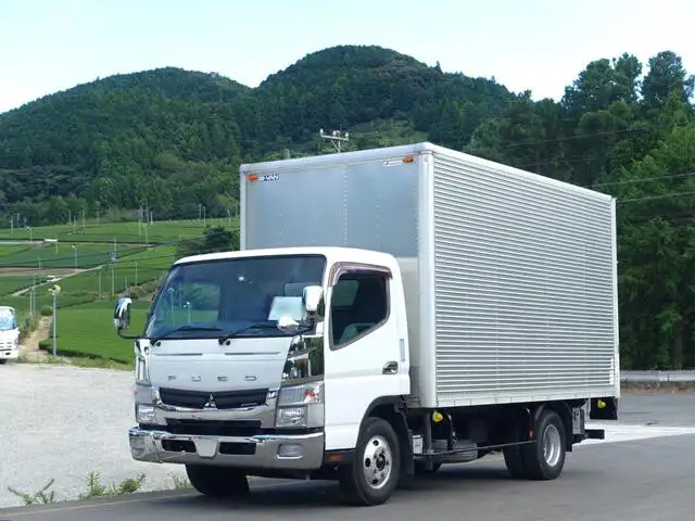 三菱 キャンター 小型 アルミバン パワーゲート 床鉄板 の中古トラック【車両No.152518】
