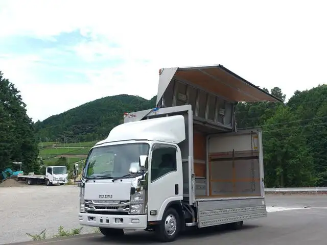 いすゞ エルフ 小型 ウイング パワーゲート BDG-NPR85AN の中古トラック【車両No.152494】