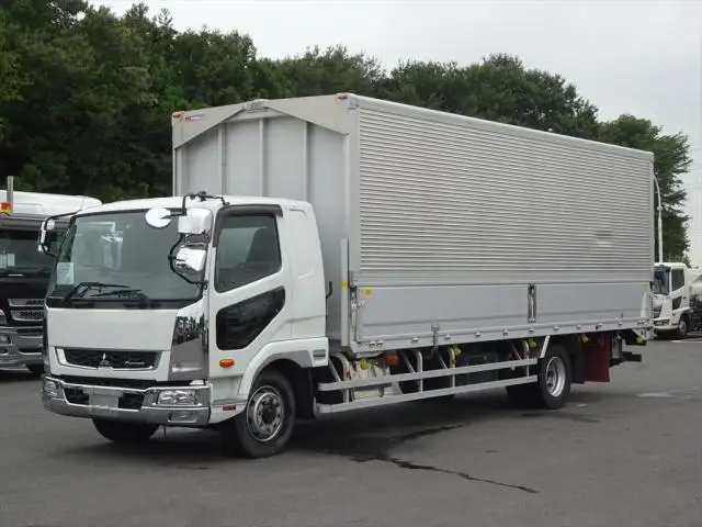 三菱 ファイター 中型/増トン ウイング パワーゲート ベッド の中古トラック【車両No.152431】