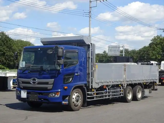 日野 レンジャー 中型/増トン 平ボディ アルミブロック ベッド の中古トラック【車両No.152433】
