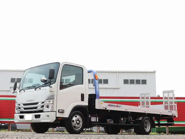 いすゞ エルフ 小型 車両重機運搬 ウインチ 2RG-NPR88N の中古トラック【車両No.150875】