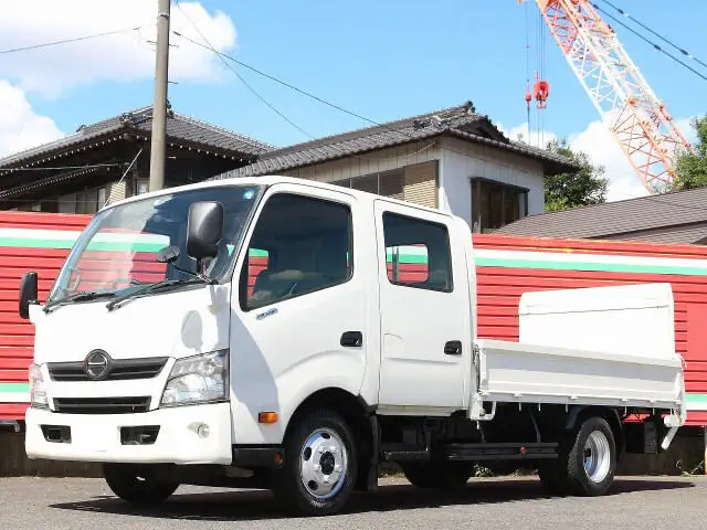 日野 デュトロ 小型 平ボディ Wキャブ パワーゲート の中古トラック【車両No.152113】