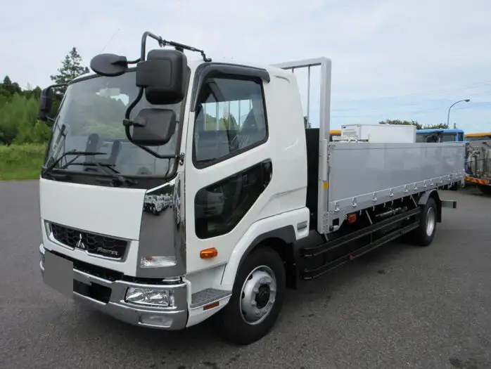 三菱 ファイター 中型/増トン 平ボディ アルミブロック ベッド の中古トラック【車両No.152502】