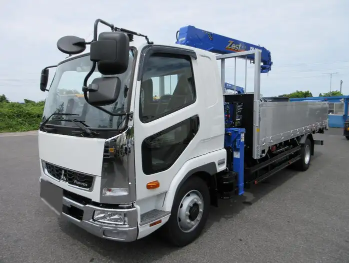 三菱 ファイター 中型/増トン クレーン付 アルミブロック 4段 の中古トラック【車両No.152501】