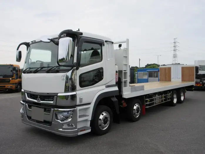 三菱 スーパーグレート 大型 車両重機運搬 ラジコン ウインチ の中古トラック【車両No.152499】