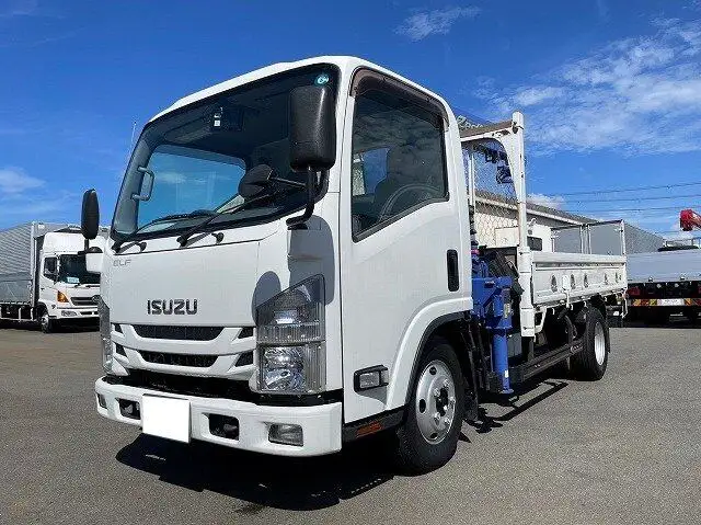 いすゞ エルフ 小型 クレーン付 4段 ラジコン の中古トラック【車両No.152559】