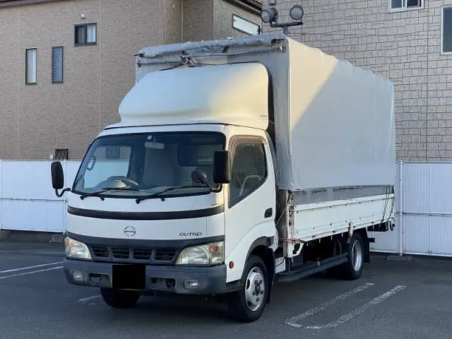 日野 デュトロ 小型 ウイング 幌ウイング PB-XZU411M の中古トラック【車両No.152587】