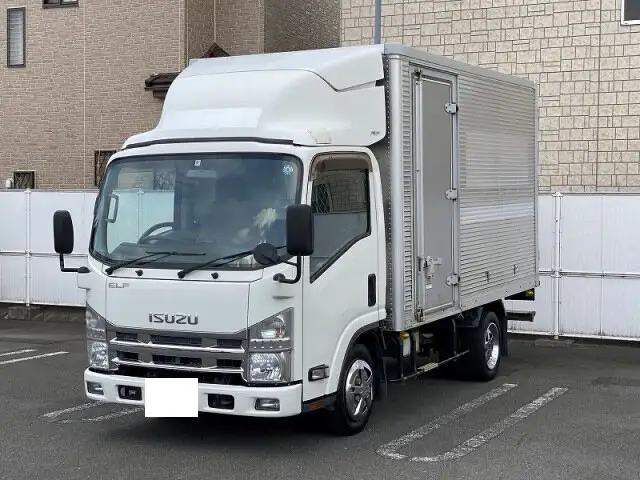 いすゞ エルフ 小型 アルミバン 床鉄板 サイドドア の中古トラック【車両No.152588】