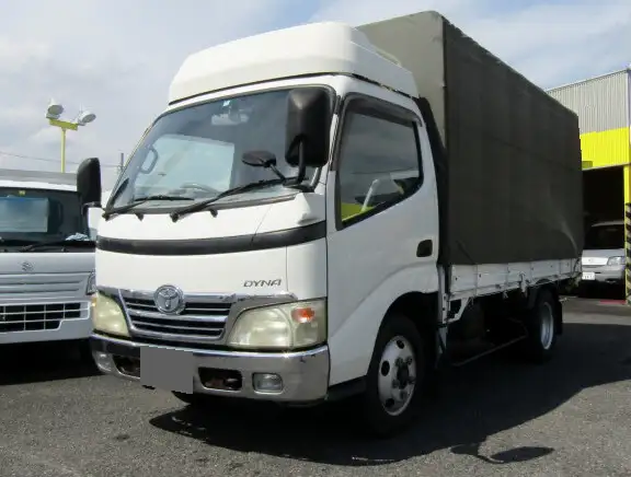 トヨタ ダイナ 小型 平ボディ 幌 XZU538 の中古トラック【車両No.152604】