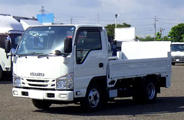 いすゞ エルフ 小型 平ボディ パワーゲート 床鉄板 の中古トラック【車両No.152610】