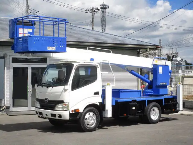 日野 デュトロ 小型 高所・建柱車 高所作業車 TKG-XZU640F の中古トラック【車両No.152523】