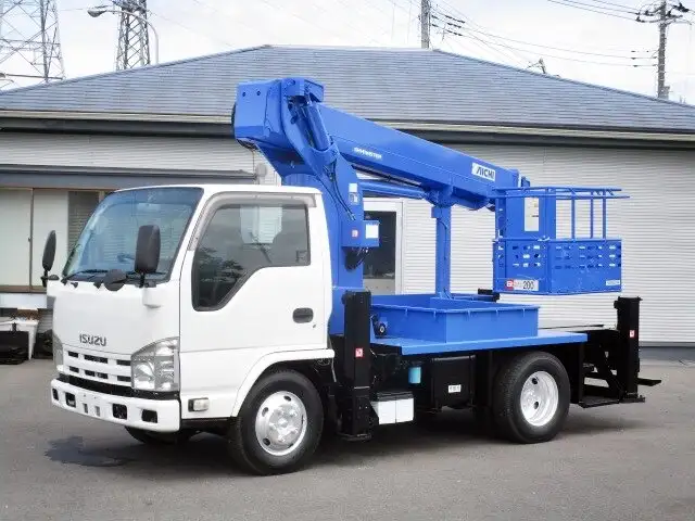 いすゞ エルフ 小型 高所・建柱車 高所作業車 TKG-NKR85N の中古トラック【車両No.152522】