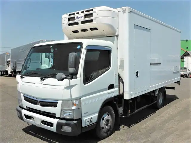 三菱 キャンター 小型 冷凍冷蔵 低温 床アルミ の中古トラック【車両No.152691】