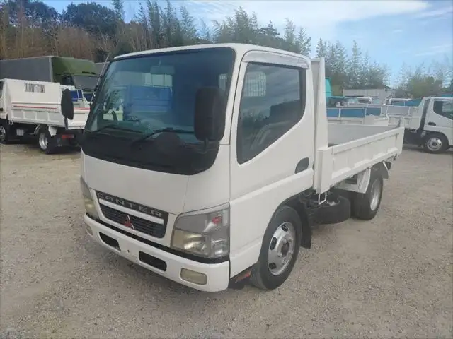 三菱 キャンター 小型 ダンプ PA-FE71DBD-524125 H18 の中古トラック【車両No.152654】