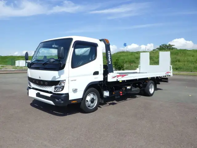 三菱 キャンター 小型 車両重機運搬 ラジコン ウインチ の中古トラック【車両No.152682】
