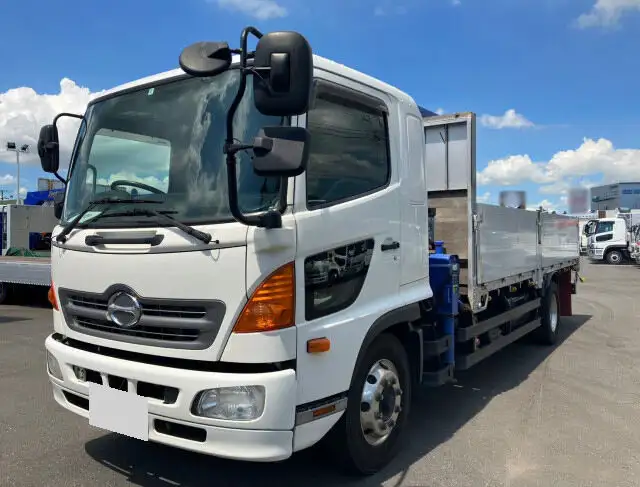 日野 レンジャー 中型/増トン クレーン付 アルミブロック 4段 の中古トラック【車両No.152777】