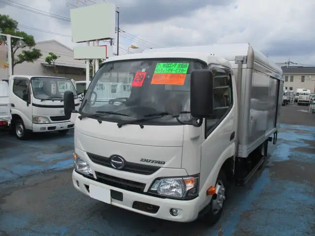 日野 デュトロ 小型 アルミバン ボトルカー サイドドア の中古トラック【車両No.152633】