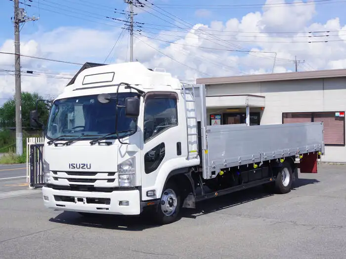 いすゞ フォワード 中型/増トン 平ボディ アルミブロック ベッド の中古トラック【車両No.152766】