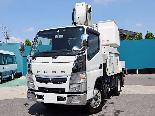 三菱 キャンター 小型 高所・建柱車 高所作業車 TPG-FEA50 の中古トラック【車両No.152785】