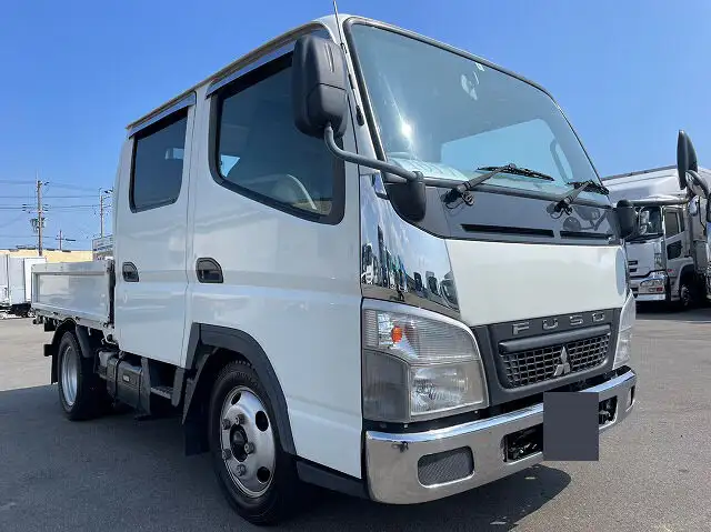 三菱 キャンター 小型 平ボディ Wキャブ BKG-FE70BS の中古トラック【車両No.152713】