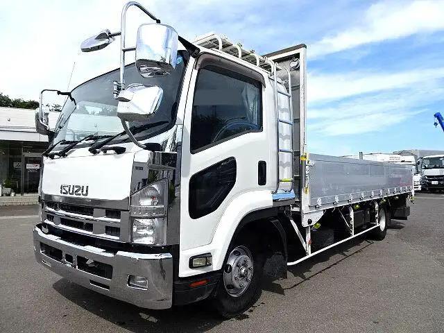 いすゞ フォワード 中型/増トン 平ボディ アルミブロック エアサス の中古トラック【車両No.152835】