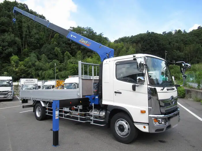 日野 レンジャー 中型/増トン クレーン付 アルミブロック 5段 の中古トラック【車両No.152896】