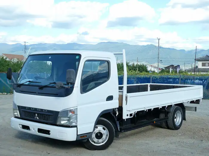 三菱 キャンター 小型 平ボディ 床鉄板 PDG-FE82D の中古トラック【車両No.152984】