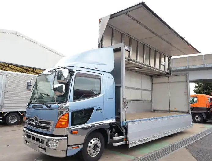 日野 レンジャー 中型/増トン ウイング エアサス ベッド の中古トラック【車両No.152807】