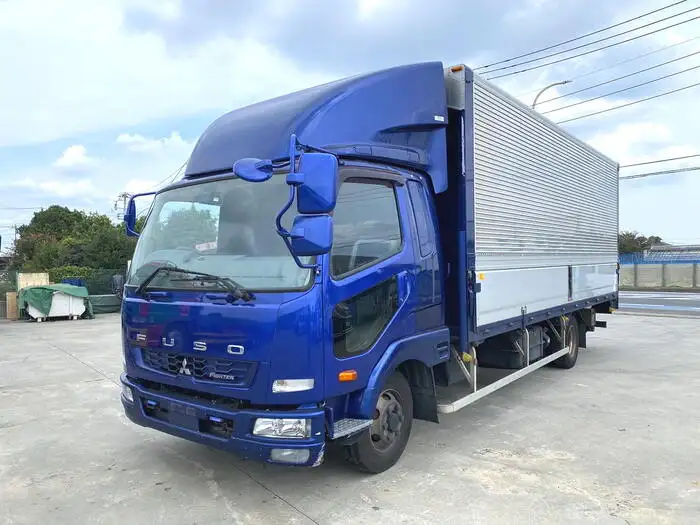三菱 ファイター 中型/増トン ウイング パワーゲート ベッド の中古トラック【車両No.152962】