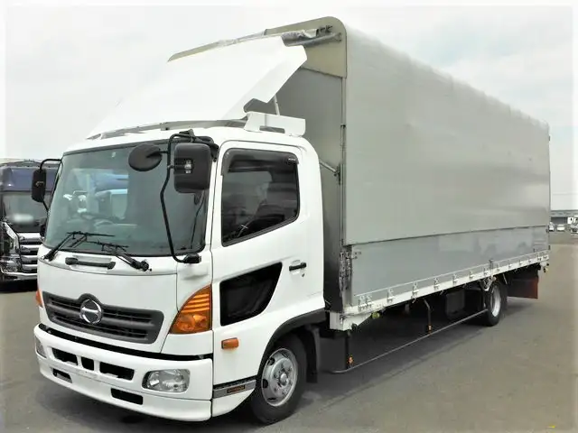 日野 レンジャー 中型/増トン ウイング 幌ウイング TKG-FC9JNAA の中古トラック【車両No.153044】