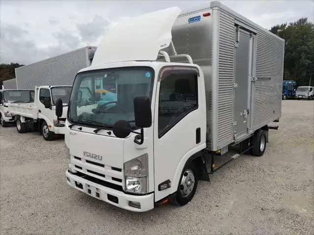 いすゞ エルフ 小型 アルミバン サイドドア TKG-NLR85AN の中古トラック【車両No.153057】