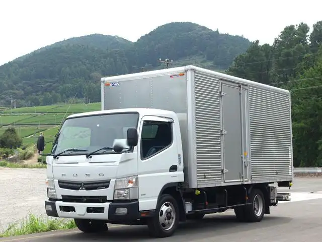 三菱 キャンター 小型 アルミバン パワーゲート サイドドア の中古トラック【車両No.153127】