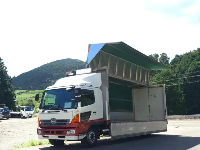 日野 レンジャー 中型/増トン ウイング ベッド QKG-FE7JPAG の中古トラック【車両No.153093】