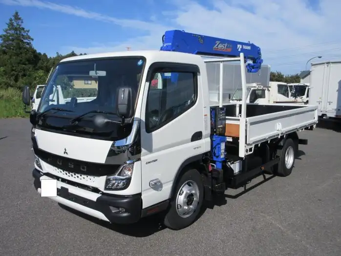 三菱 キャンター 小型 クレーン付 4段 ラジコン の中古トラック【車両No.153151】