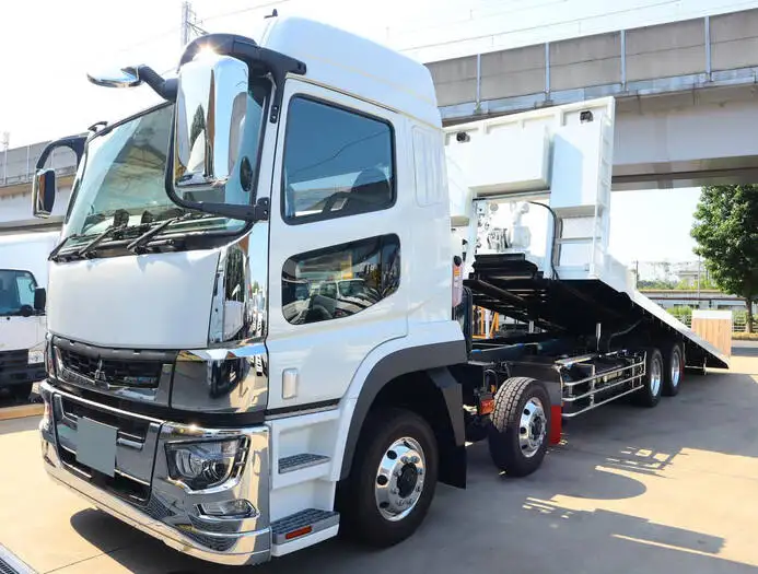 三菱 スーパーグレート 大型 車両重機運搬 ハイルーフ ラジコン の中古トラック【車両No.153228】