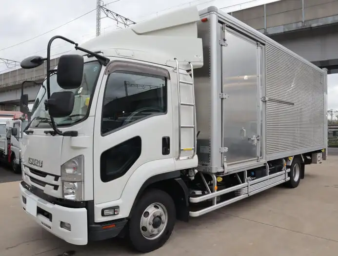 いすゞ フォワード 中型/増トン アルミバン パワーゲート エアサス の中古トラック【車両No.153199】