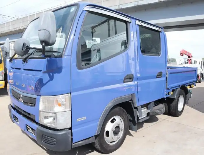 三菱 キャンター 小型 平ボディ Wキャブ TPG-FBA20 の中古トラック【車両No.153201】