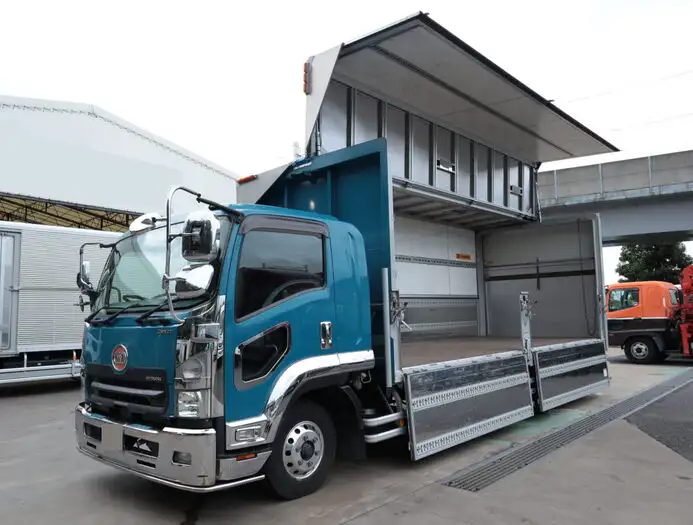 日産UD コンドル 中型/増トン ウイング パワーゲート エアサス の中古トラック【車両No.153225】