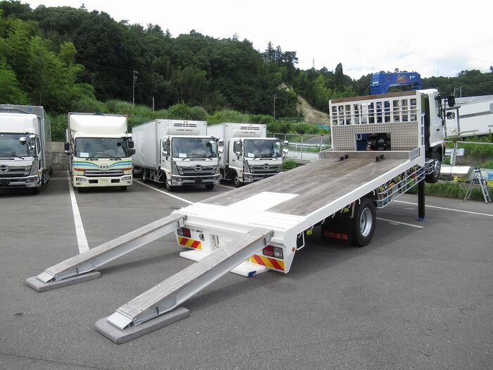 日野 レンジャー 中型/増トン 車両重機運搬 4段クレーン ラジコン｜画像4