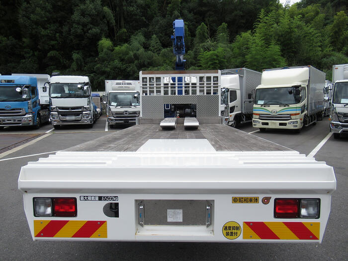 日野 レンジャー 中型/増トン 車両重機運搬 4段クレーン ラジコン｜画像3