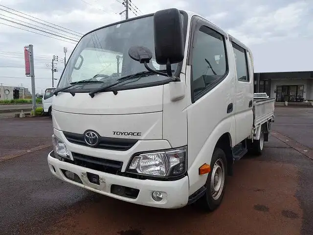 トヨタ トヨエース 小型 平ボディ Wキャブ 床鉄板 の中古トラック【車両No.153275】